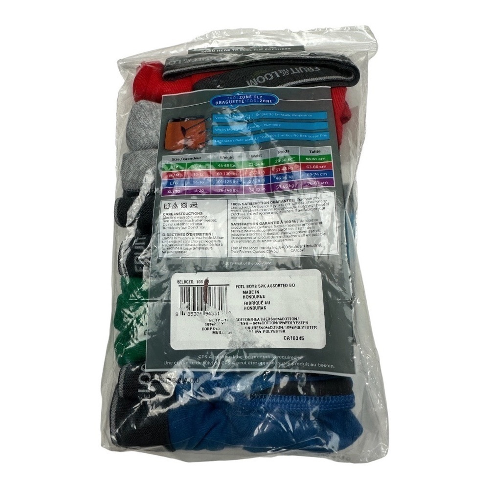 Fruit Of The Loom Cool Zone Boxer Briefs 5 Pack Size S - Picture 4 of 5
